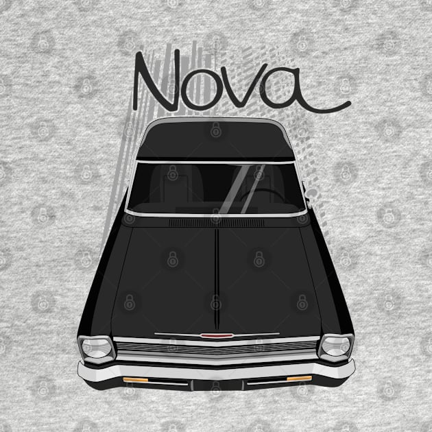 Chevrolet Nova 1966 - 1967 - tuxedo black by V8social